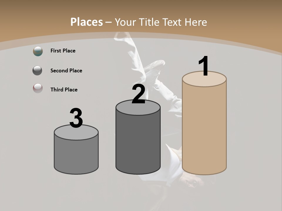 Exercise Performer Acrobat PowerPoint Template