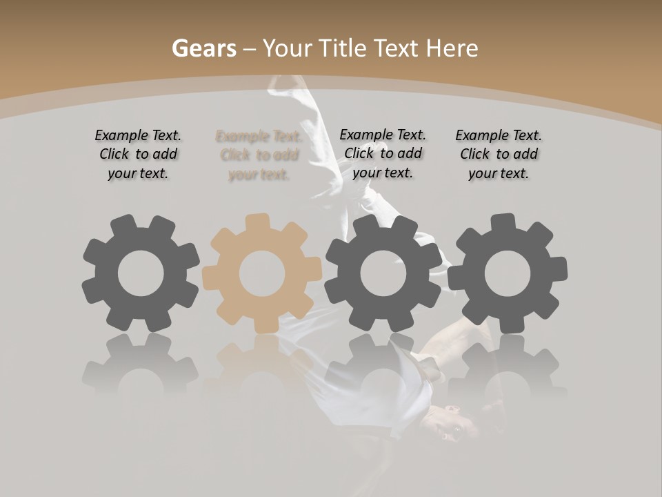 Exercise Performer Acrobat PowerPoint Template