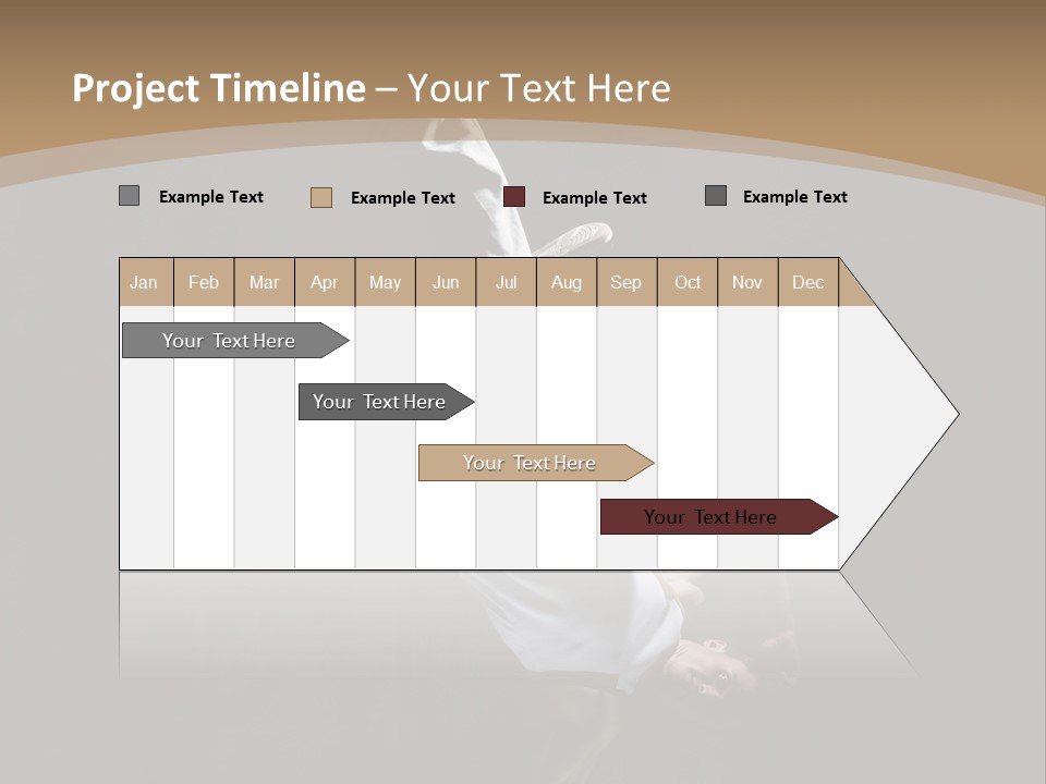 Exercise Performer Acrobat PowerPoint Template