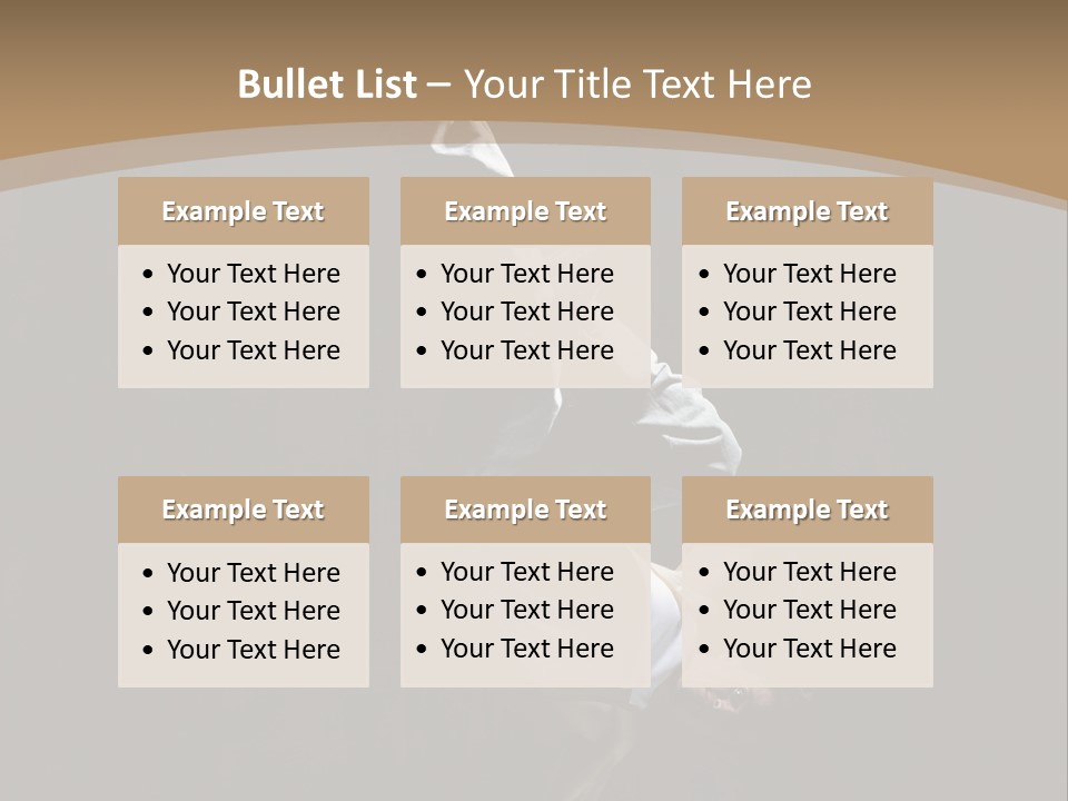 Exercise Performer Acrobat PowerPoint Template