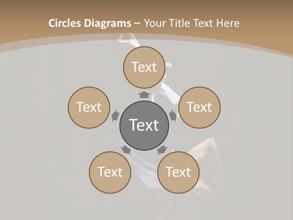 Exercise Performer Acrobat PowerPoint Template