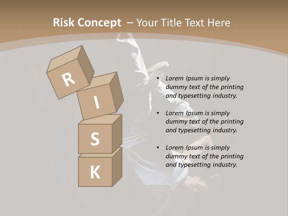 Exercise Performer Acrobat PowerPoint Template