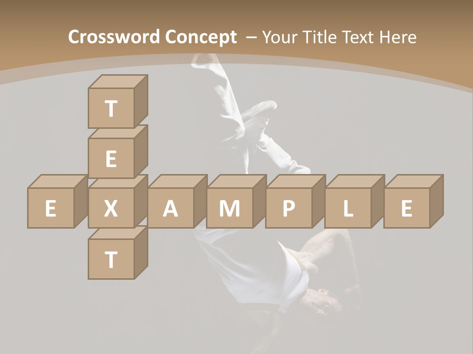 Exercise Performer Acrobat PowerPoint Template
