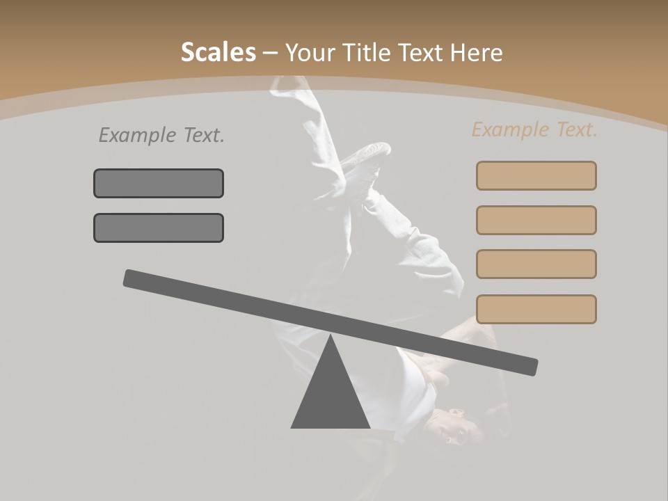 Exercise Performer Acrobat PowerPoint Template