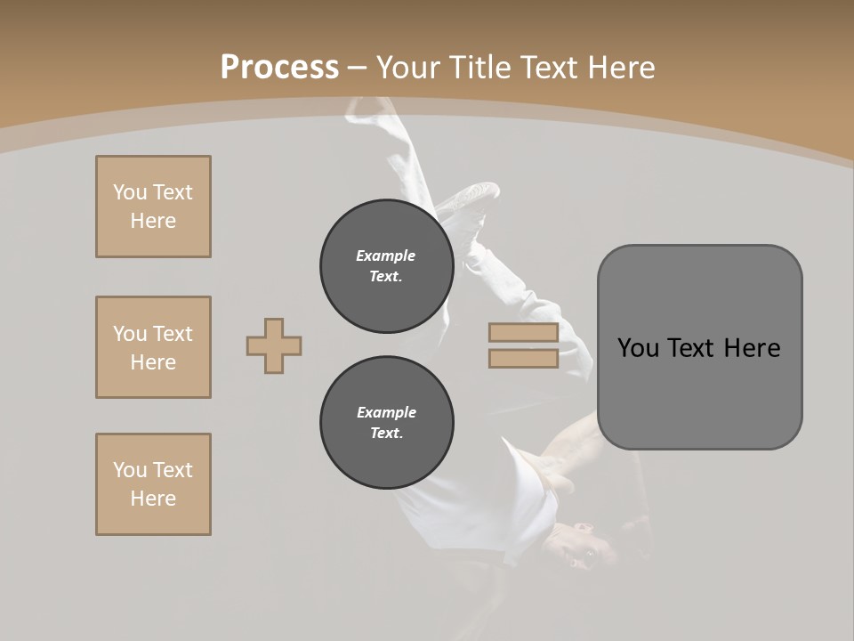 Exercise Performer Acrobat PowerPoint Template