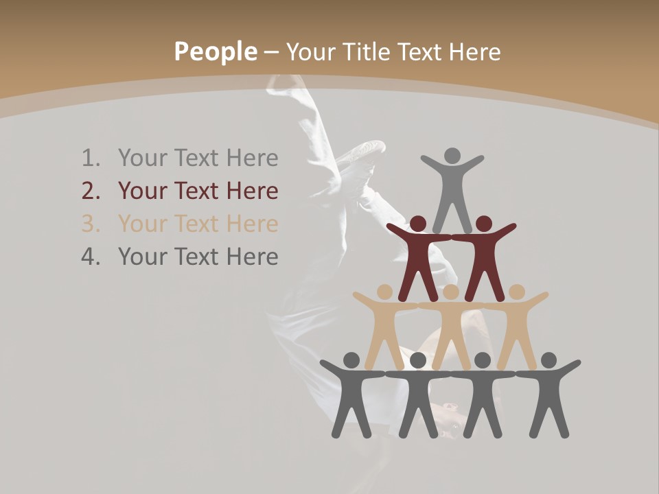 Exercise Performer Acrobat PowerPoint Template