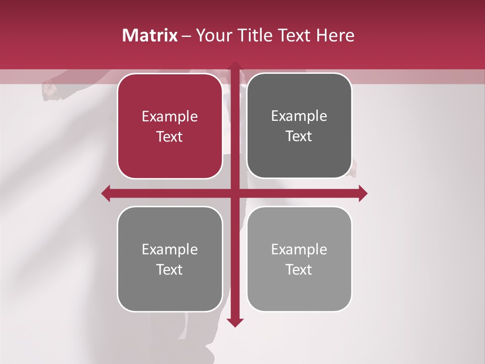 Midair Gymnastic Performance PowerPoint Template