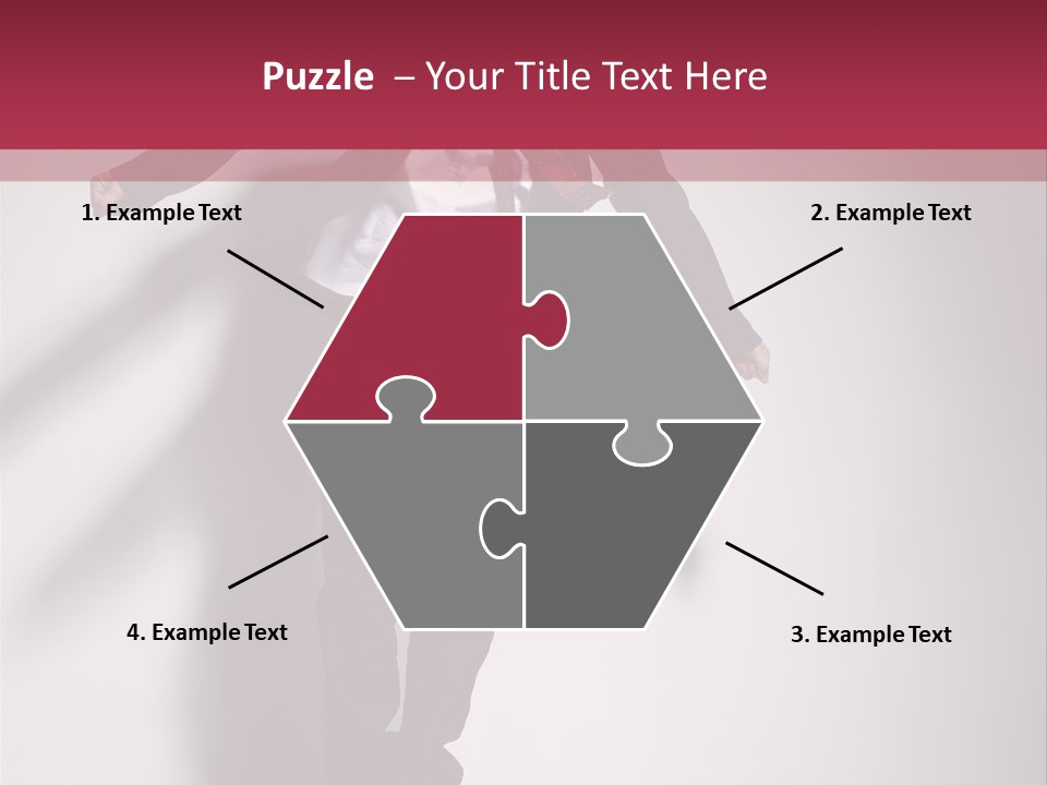 Midair Gymnastic Performance PowerPoint Template