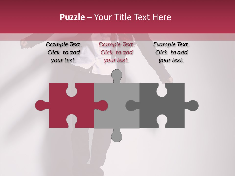 Midair Gymnastic Performance PowerPoint Template