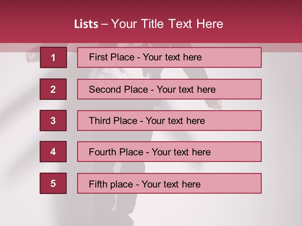 Midair Gymnastic Performance PowerPoint Template