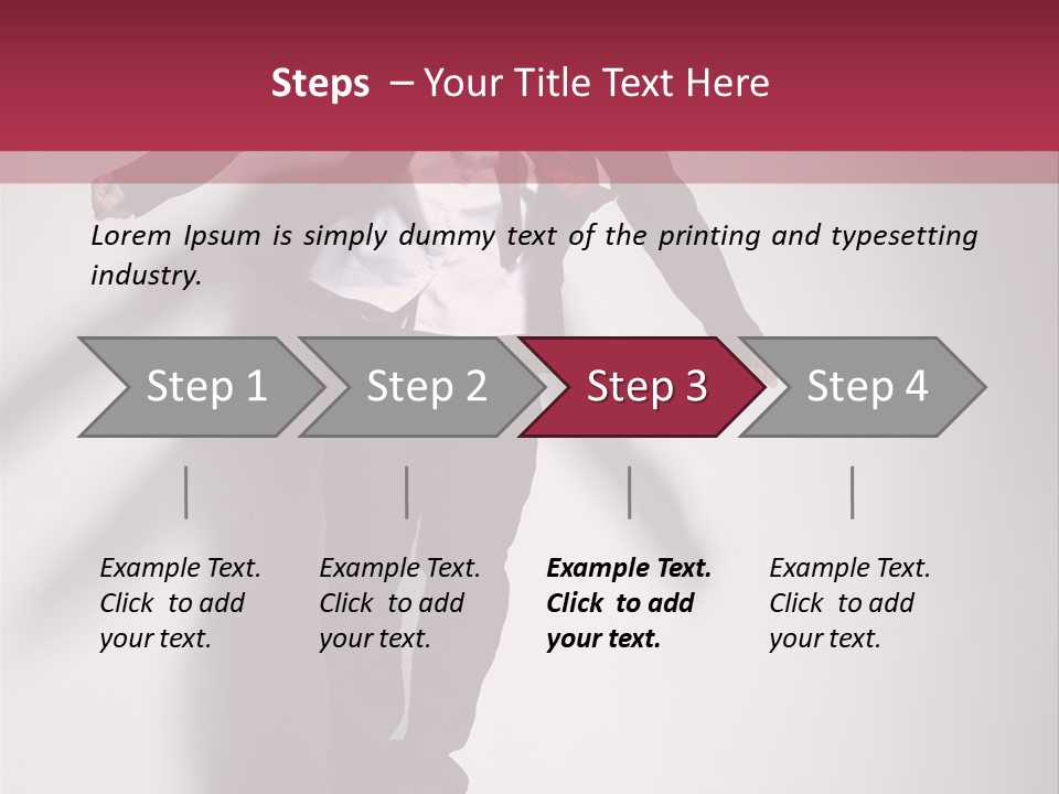 Midair Gymnastic Performance PowerPoint Template