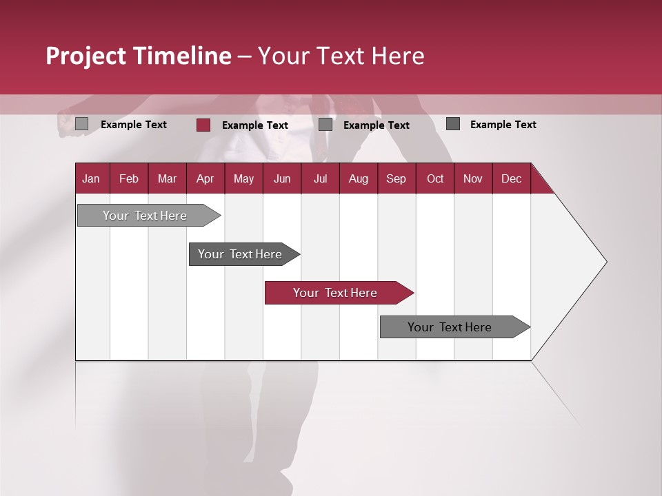 Midair Gymnastic Performance PowerPoint Template