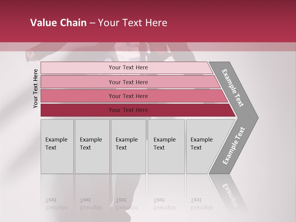 Midair Gymnastic Performance PowerPoint Template