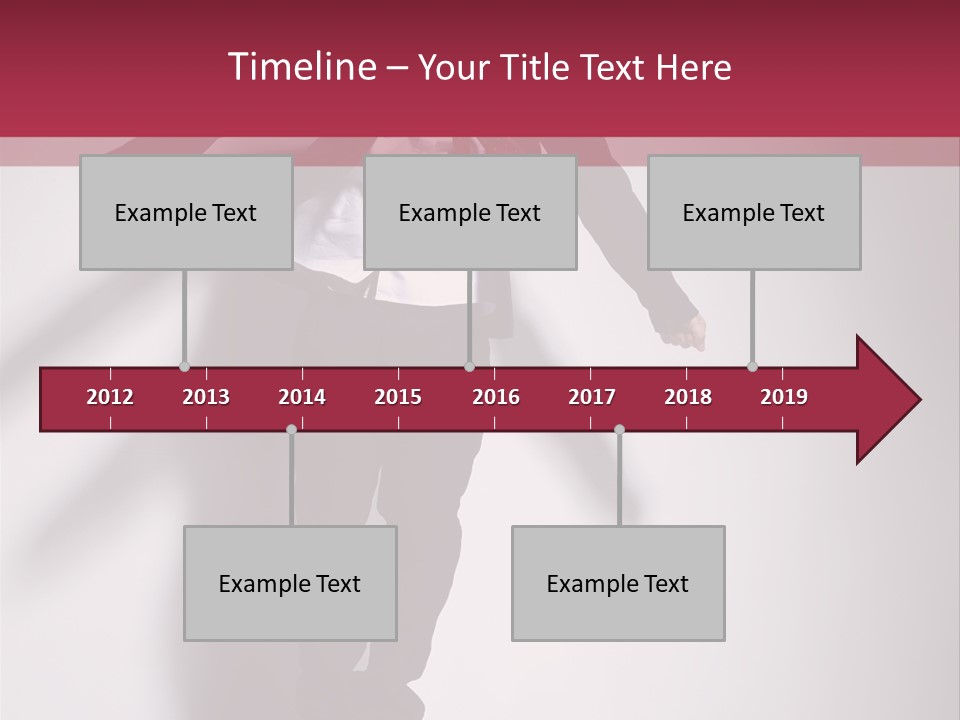 Midair Gymnastic Performance PowerPoint Template