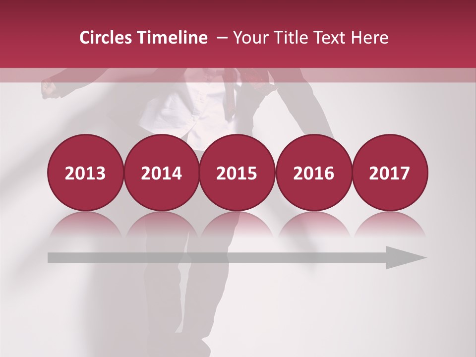 Midair Gymnastic Performance PowerPoint Template