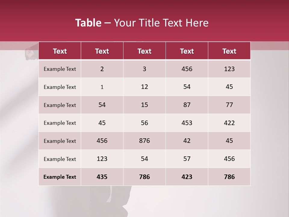 Midair Gymnastic Performance PowerPoint Template