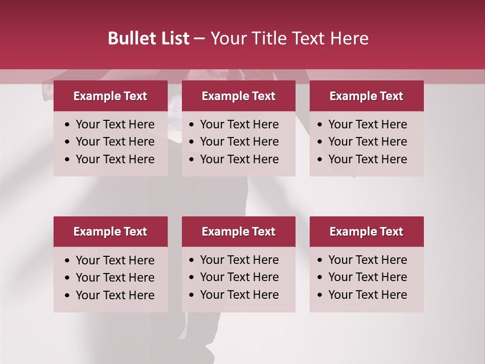 Midair Gymnastic Performance PowerPoint Template