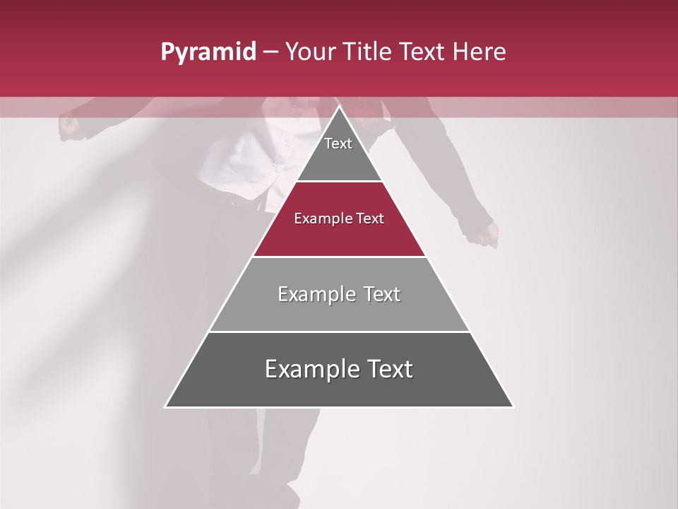 Midair Gymnastic Performance PowerPoint Template