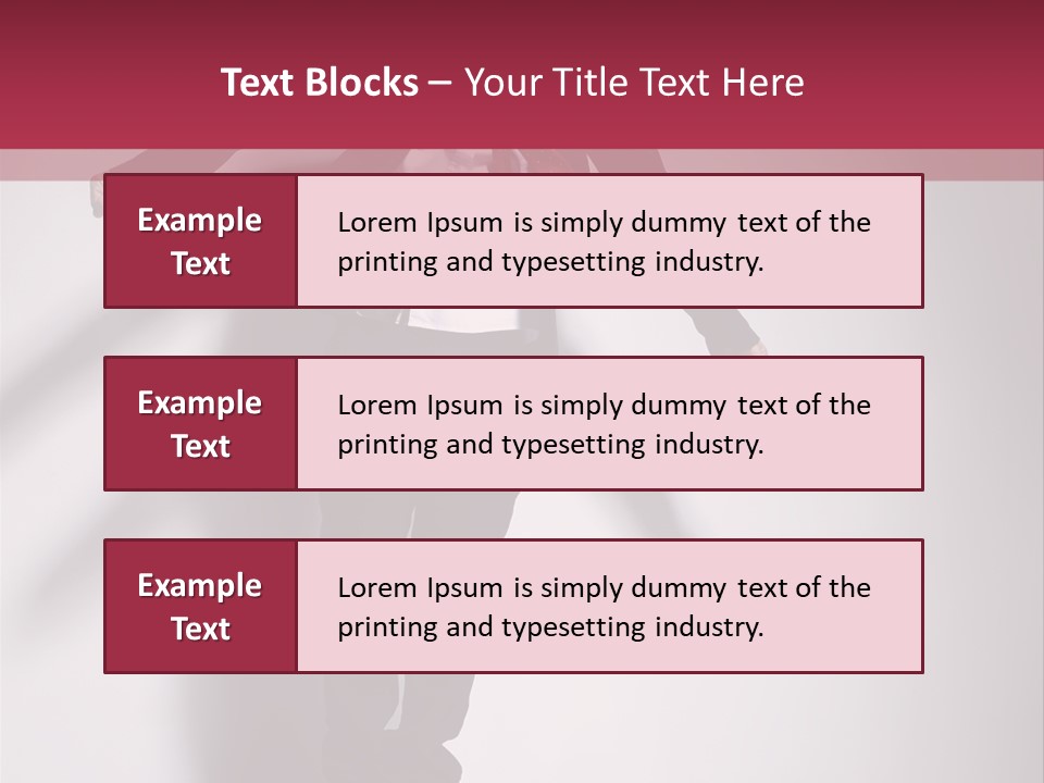Midair Gymnastic Performance PowerPoint Template