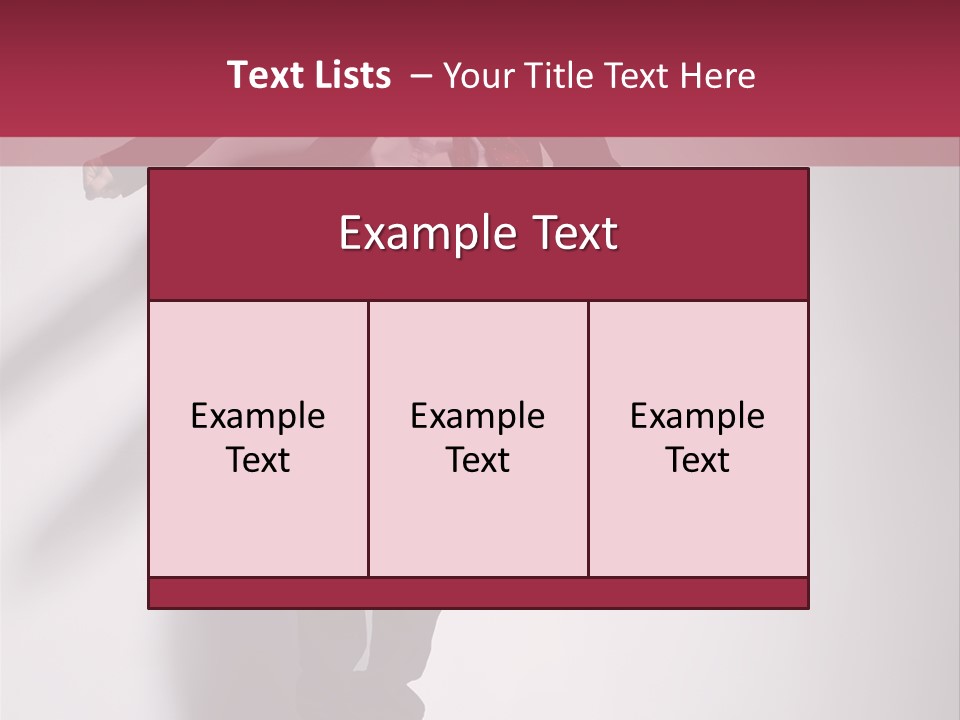 Midair Gymnastic Performance PowerPoint Template