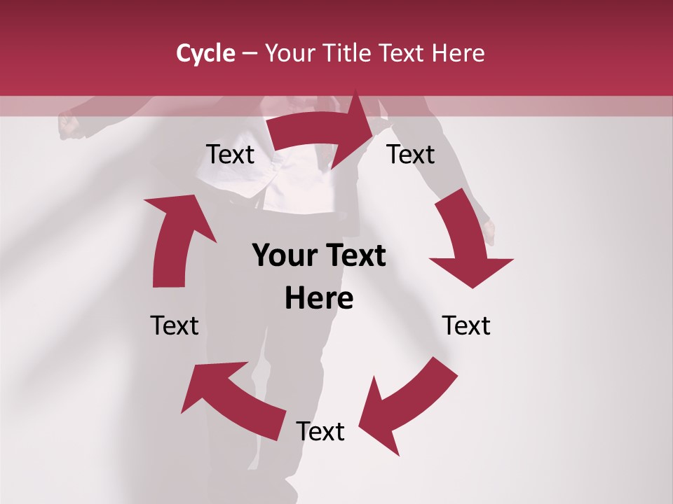 Midair Gymnastic Performance PowerPoint Template