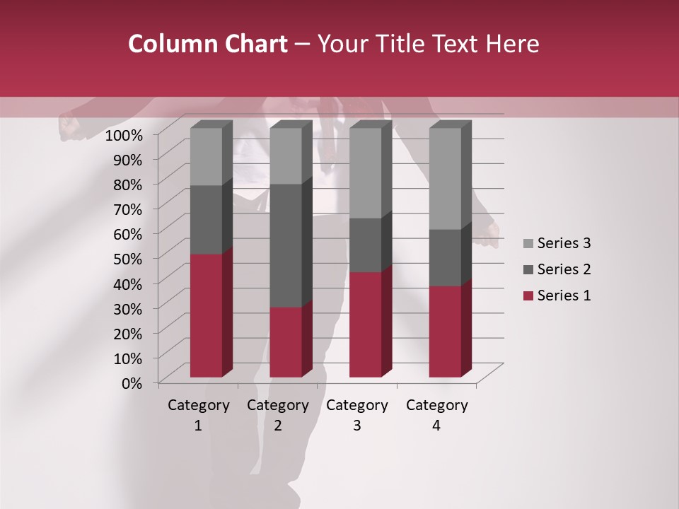 Midair Gymnastic Performance PowerPoint Template