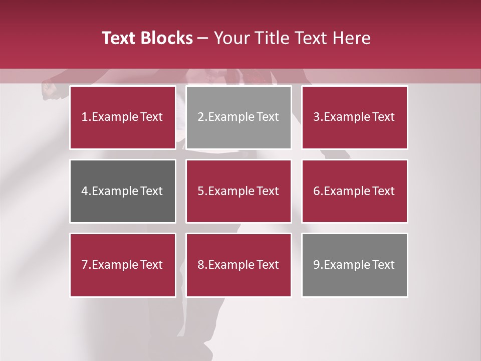 Midair Gymnastic Performance PowerPoint Template