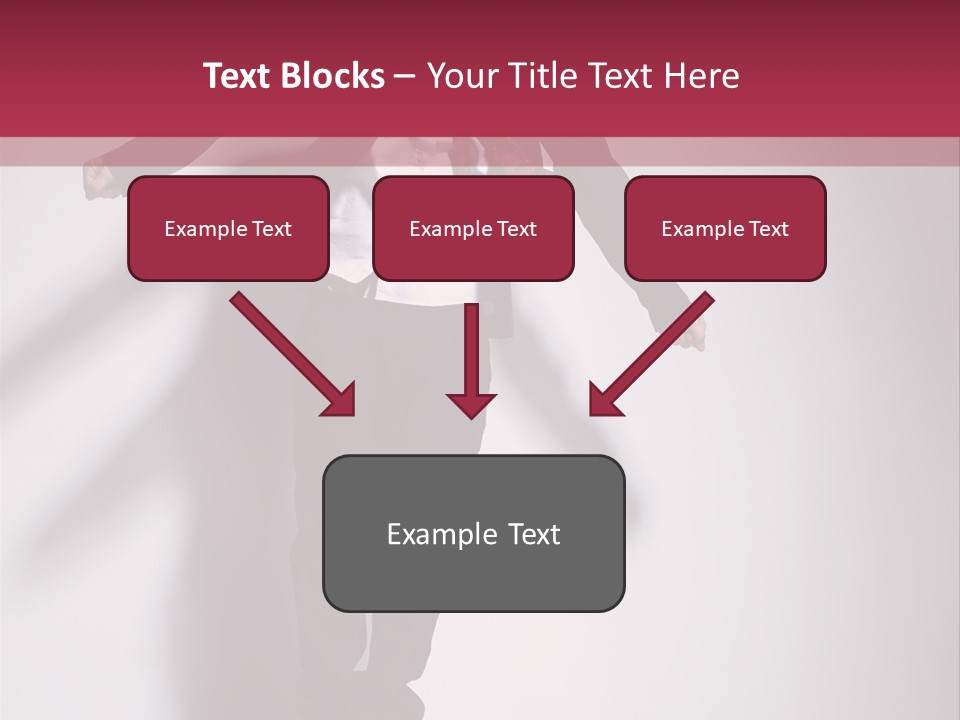 Midair Gymnastic Performance PowerPoint Template