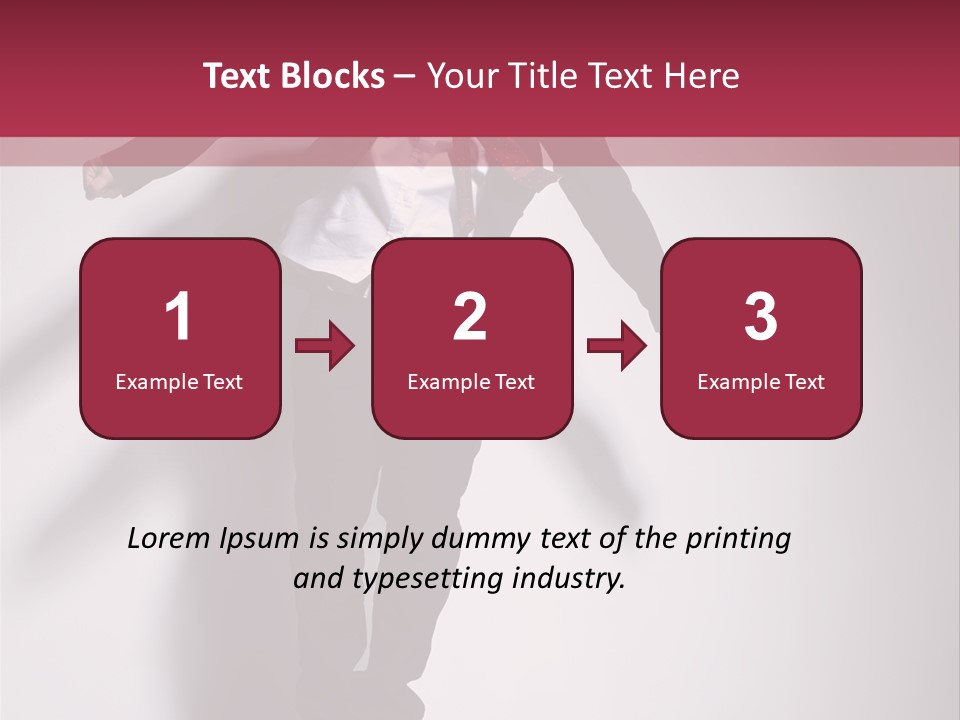 Midair Gymnastic Performance PowerPoint Template