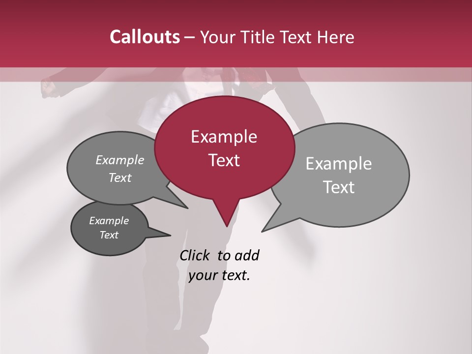 Midair Gymnastic Performance PowerPoint Template