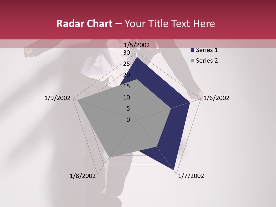 Midair Gymnastic Performance PowerPoint Template