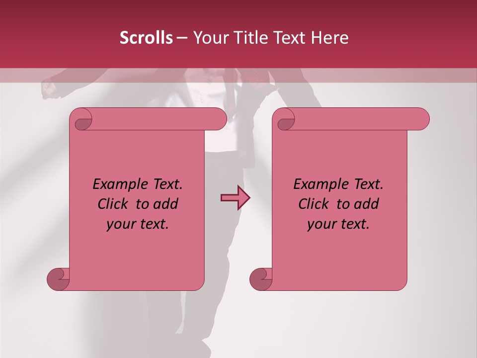 Midair Gymnastic Performance PowerPoint Template