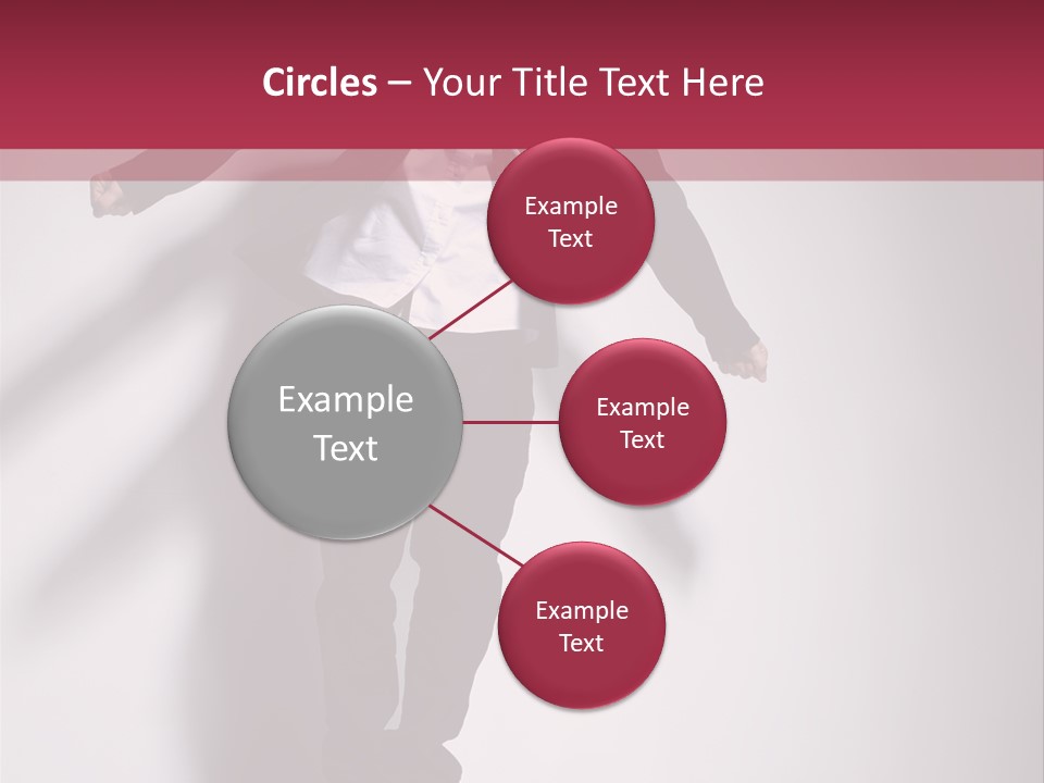 Midair Gymnastic Performance PowerPoint Template