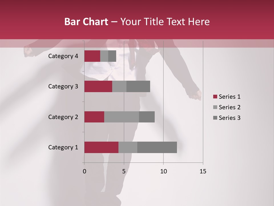Midair Gymnastic Performance PowerPoint Template