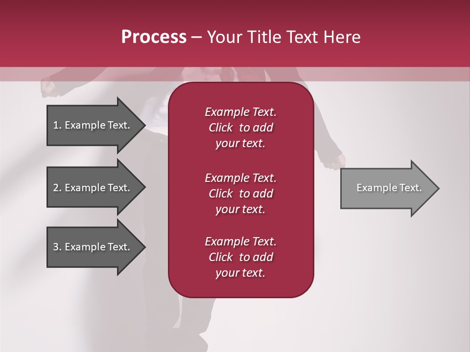 Midair Gymnastic Performance PowerPoint Template