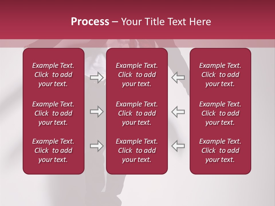 Midair Gymnastic Performance PowerPoint Template