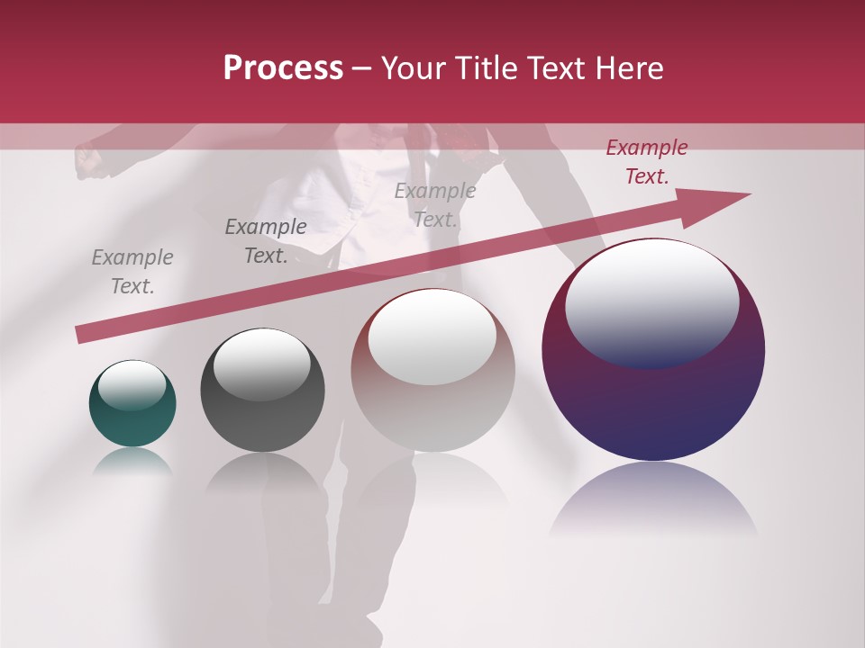 Midair Gymnastic Performance PowerPoint Template