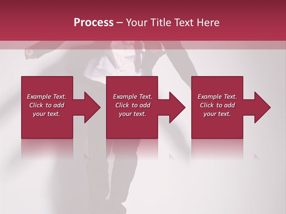 Midair Gymnastic Performance PowerPoint Template
