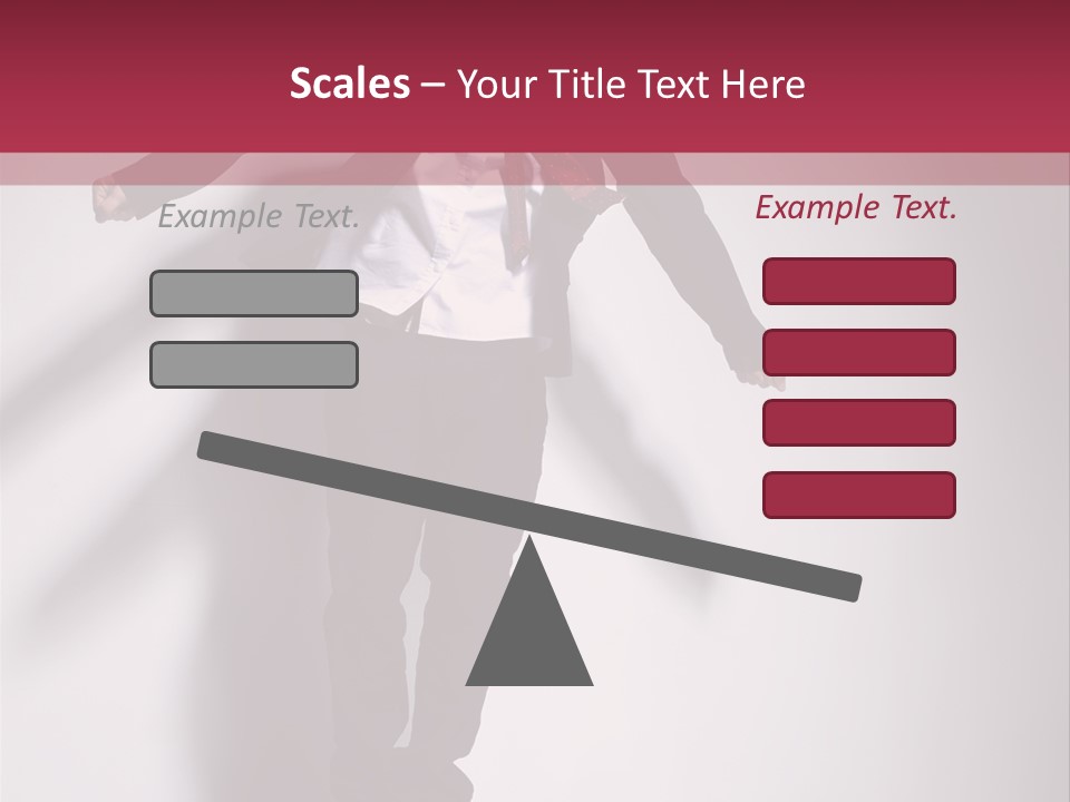 Midair Gymnastic Performance PowerPoint Template