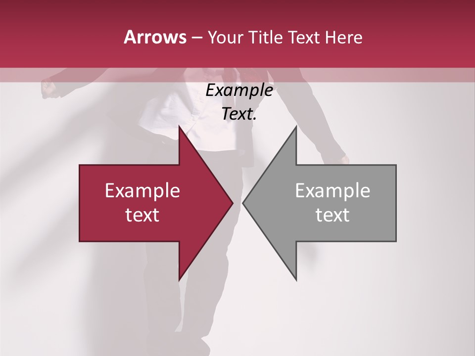 Midair Gymnastic Performance PowerPoint Template