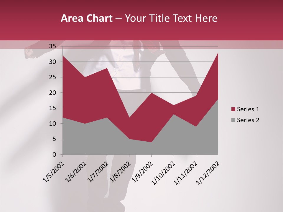 Midair Gymnastic Performance PowerPoint Template