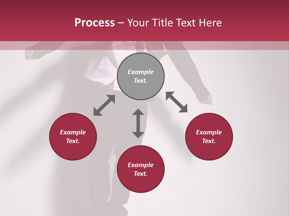 Midair Gymnastic Performance PowerPoint Template