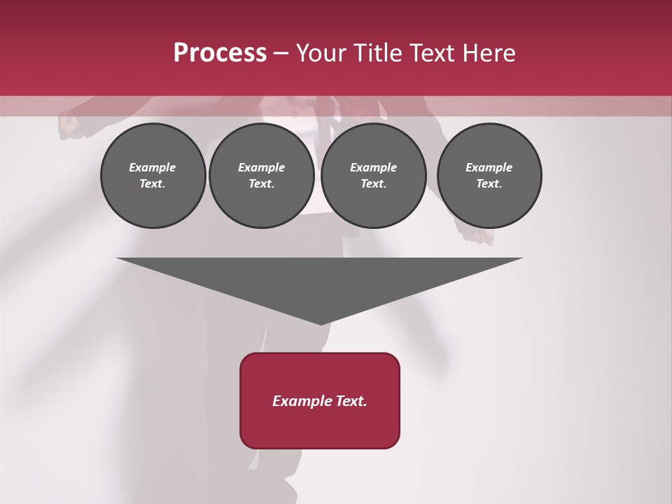 Midair Gymnastic Performance PowerPoint Template