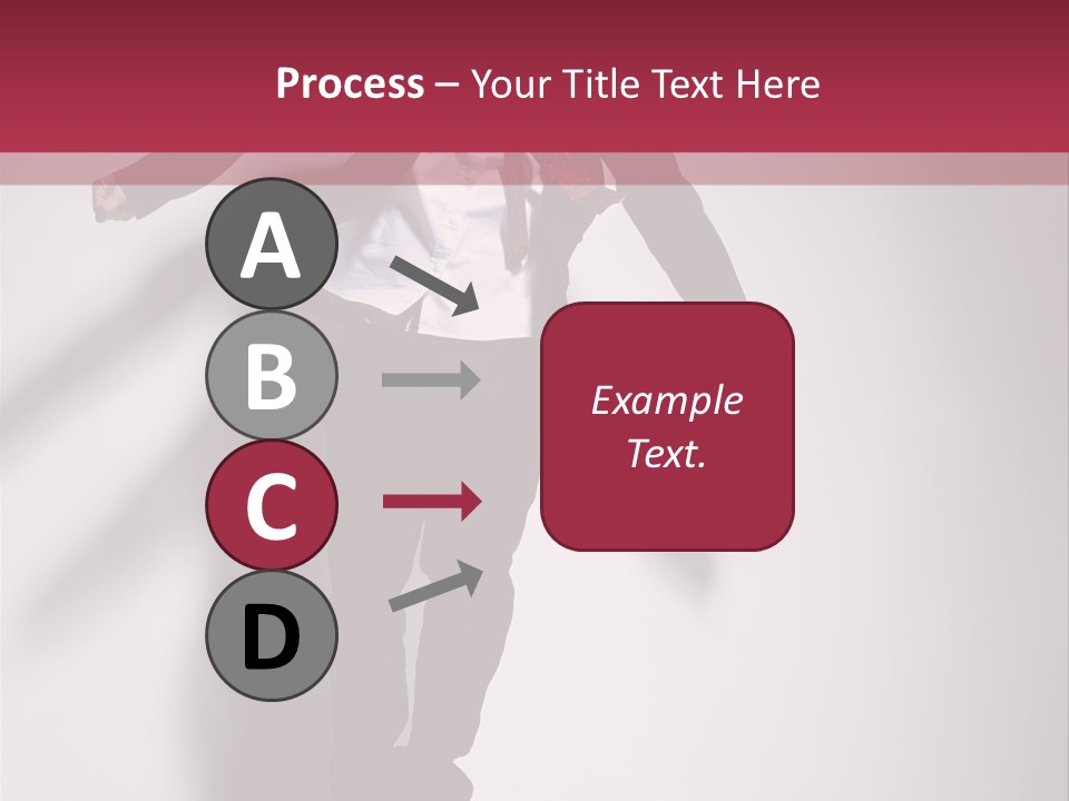 Midair Gymnastic Performance PowerPoint Template