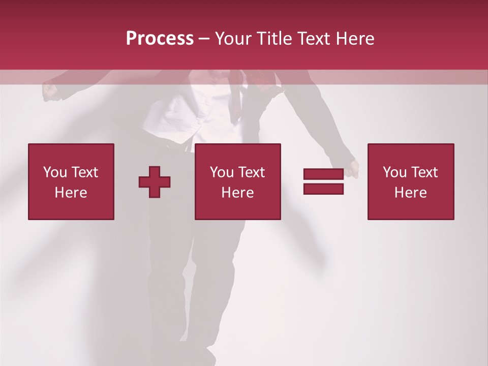 Midair Gymnastic Performance PowerPoint Template