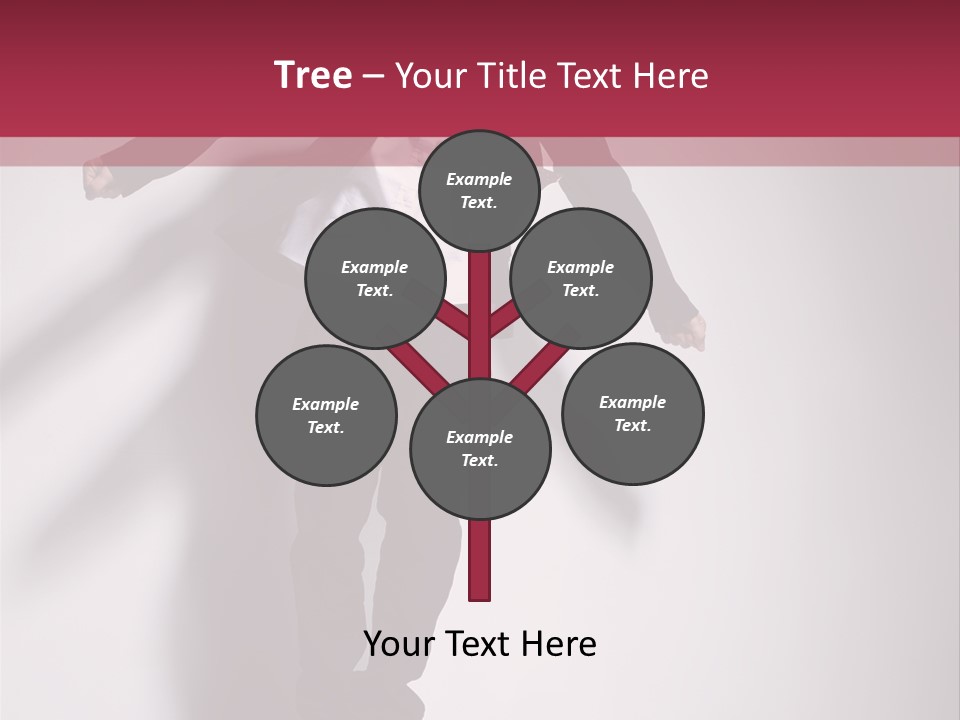 Midair Gymnastic Performance PowerPoint Template