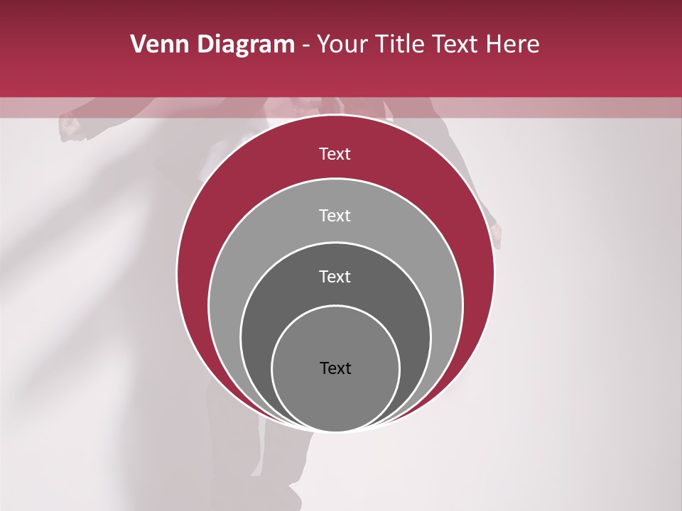 Midair Gymnastic Performance PowerPoint Template