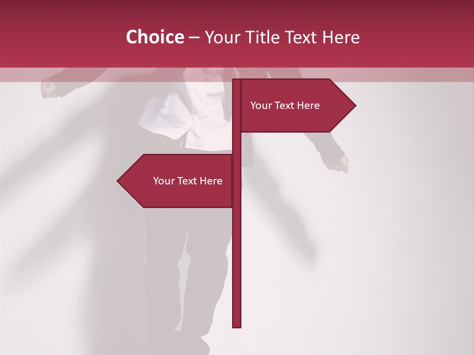 Midair Gymnastic Performance PowerPoint Template