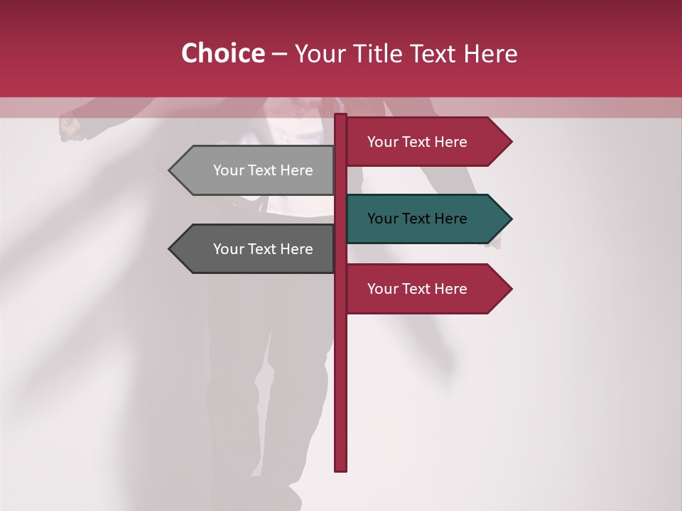 Midair Gymnastic Performance PowerPoint Template