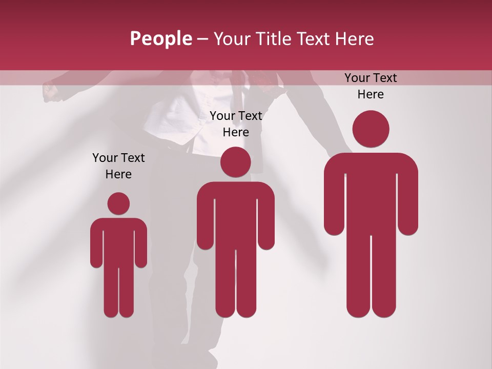 Midair Gymnastic Performance PowerPoint Template